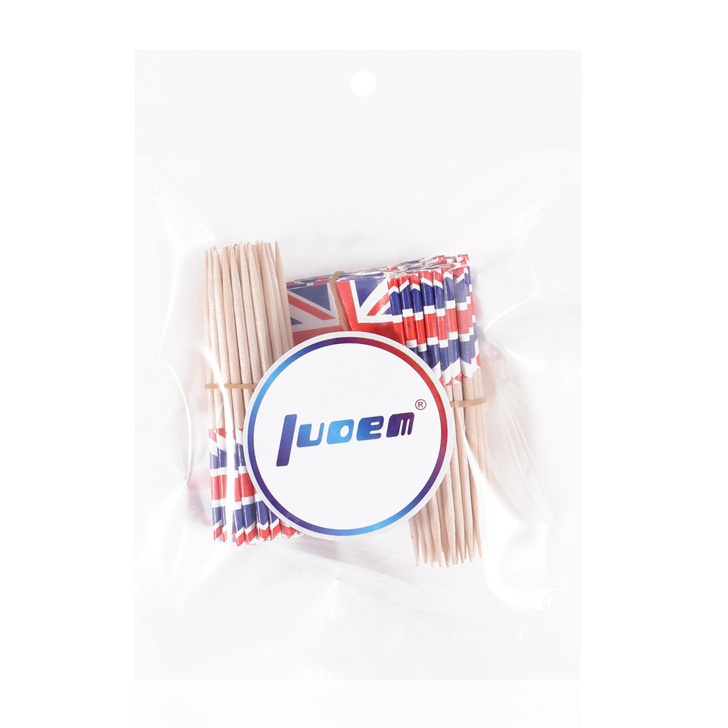 Flag Flags Picks Toothpick Cupcake Uk British Union Jack Stick Cake Mini Toothpicks Cocktail Toppers