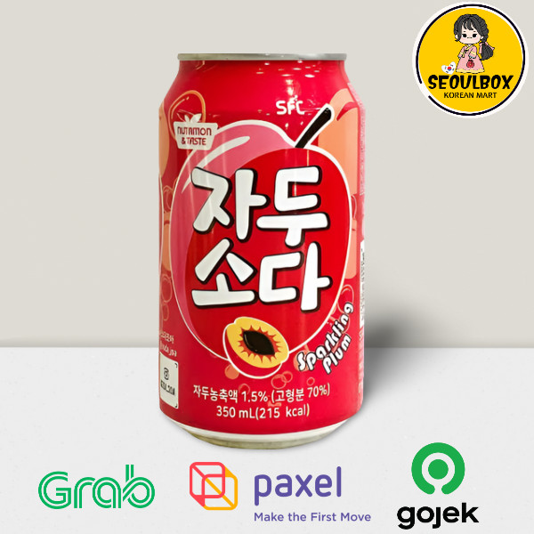 

SFC Sparkling Plum Soda 350ml - Jadu Soda Made In Korea