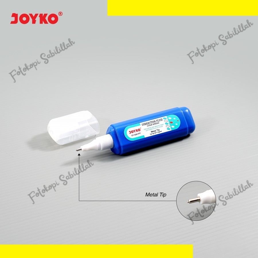 

Correction Fluid Joyko CF-S201PT / Tipe x Cair Joyko Biru (pcs)