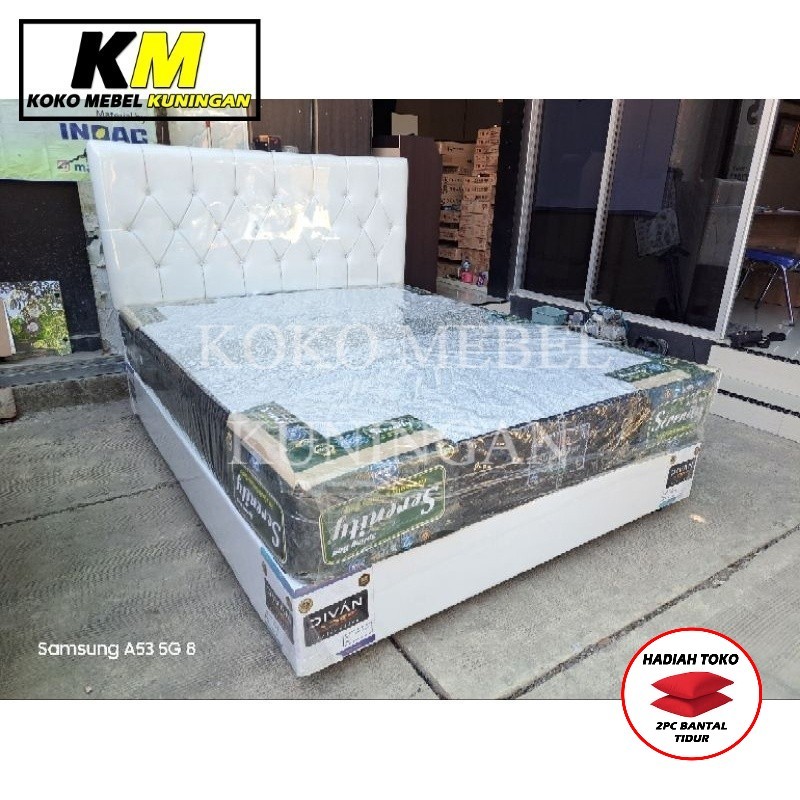(FREE BANTAL TIDUR) Springbed Elit Serenity Springbed Serenity Superstar No.2 Kasur Murah cirebon te