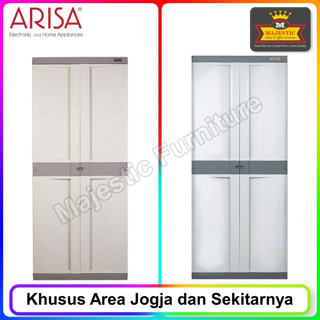 Lemari Pakaian Plastik Arisa CA 102 Jogja