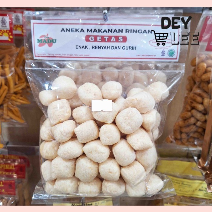 

Kerupuk Getas Cap Madu Mangga Dua Cemilan Snack Bandung