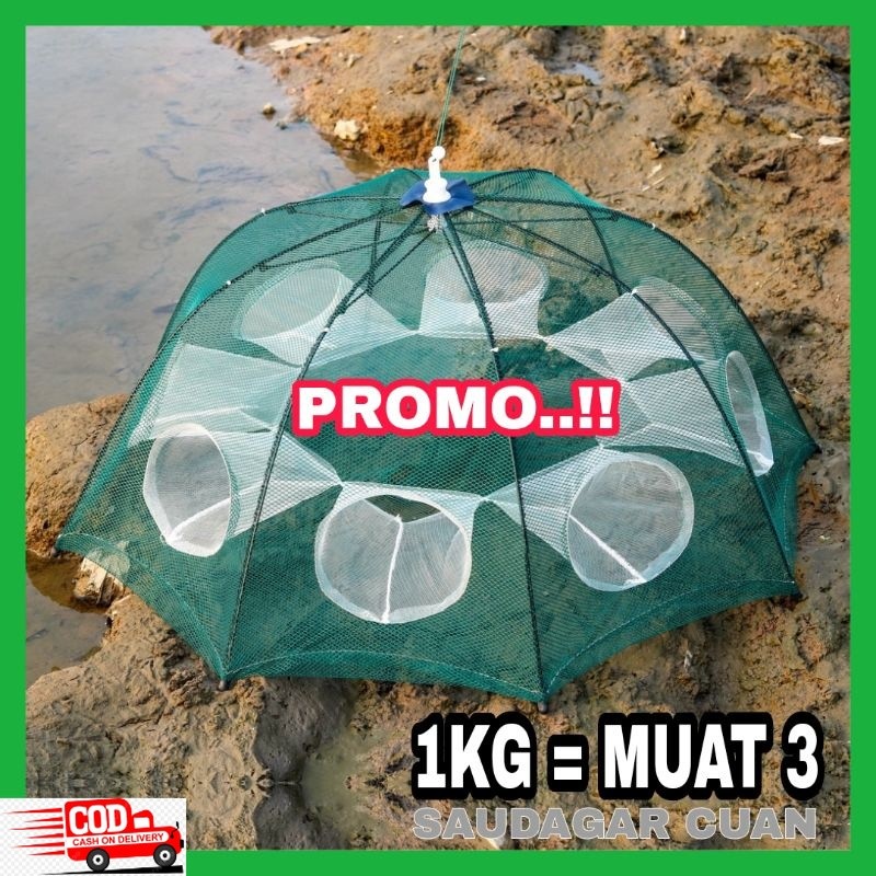 bubu jaring perangkap ikan udang dll termurah jaring ikan