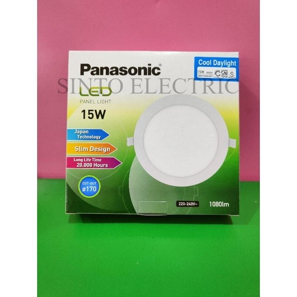downlight LED SLIM 15 WATT panasonic