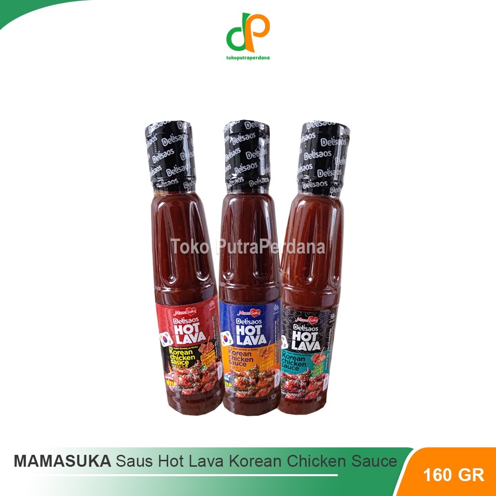 MAMASUKA Hot Lava Korean Chicken Sauce 160gr