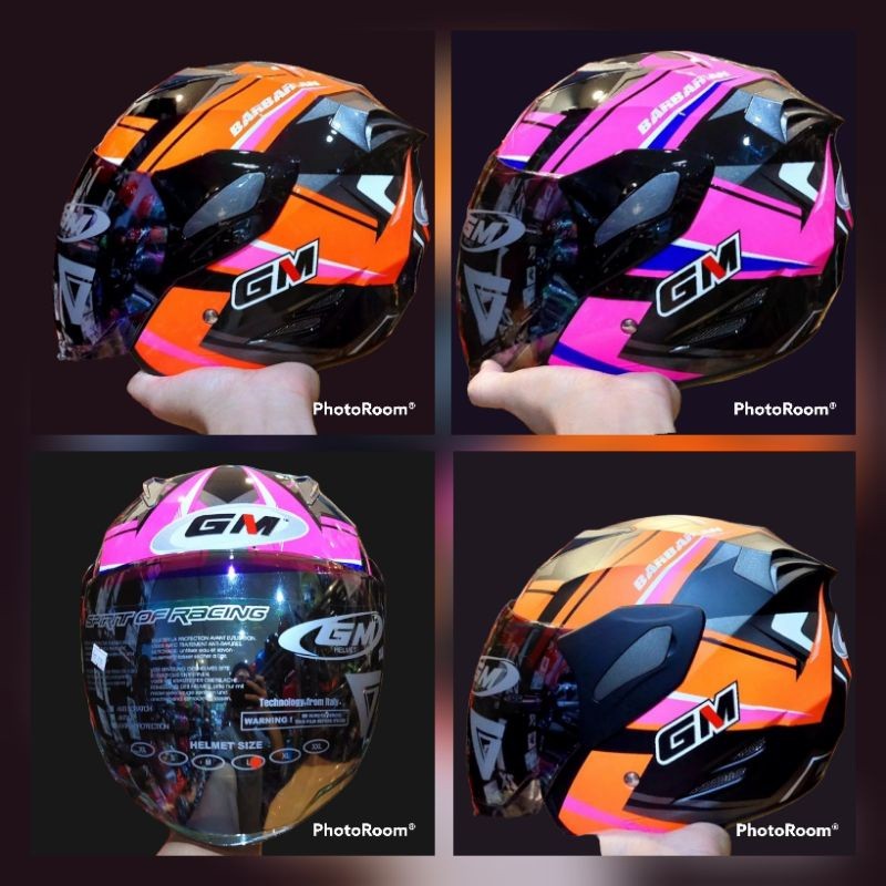 Helm GM FIGHTER motif Barbarian Asli original