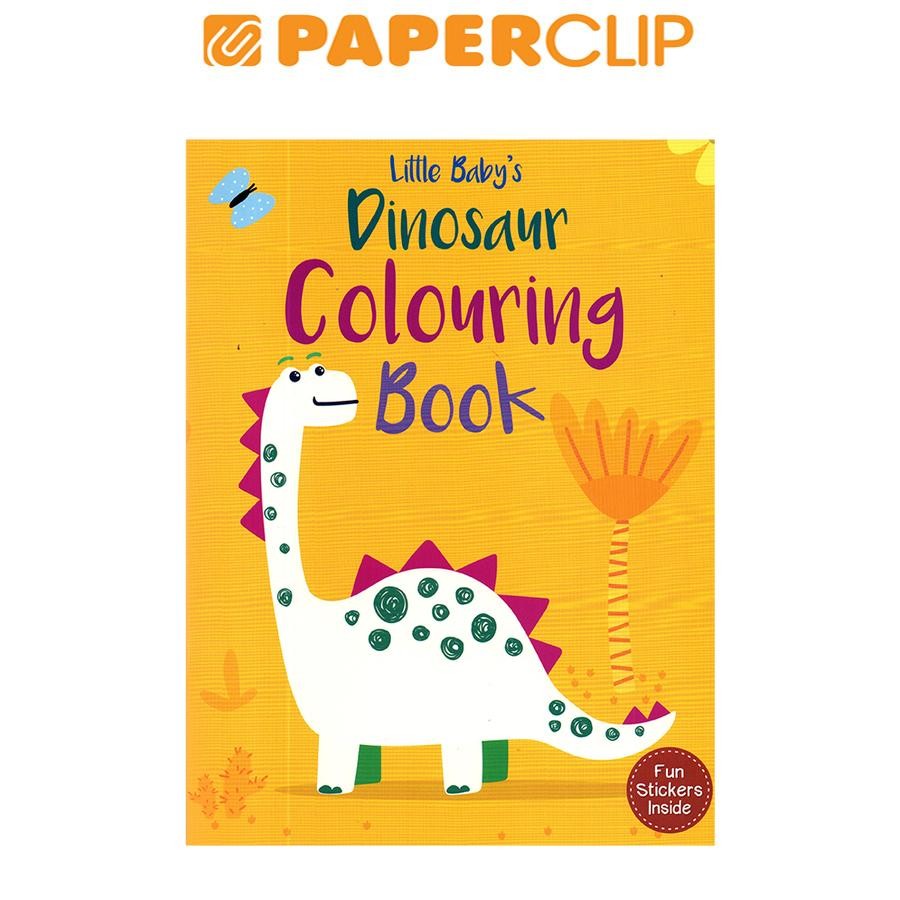 LITTLE BABY'S - DINOSAUR COLOURING BOOK