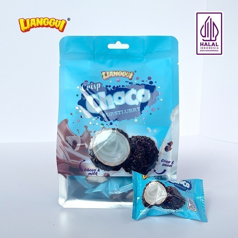 

[Makanan viral halal unik] HALAL Lianggui Chocolate Cones BURSTLURRY CRISPY & SWEET Wafer Bulat Salut Chocolate Cones Cones Flavour Wafer Roll Biskuit Coklat Bentuk Ice Cream Ice Cones Wafer CHOCO COCONUT/ STRAWBERRY/ CHOCO & MILK