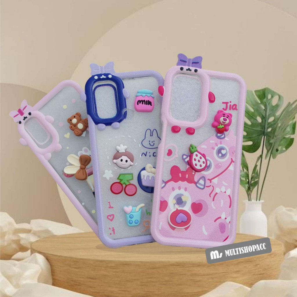 Retro Kesing OPPO Reno5 5G Reno6 5G Kartun Case OPPO Reno 7Z 5G 8Z 5G Original Casing Hp OPPO Reno R