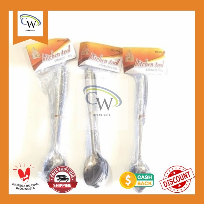 Sendok Kecil panjang Stainless/ Sendok Panjang Es Murah