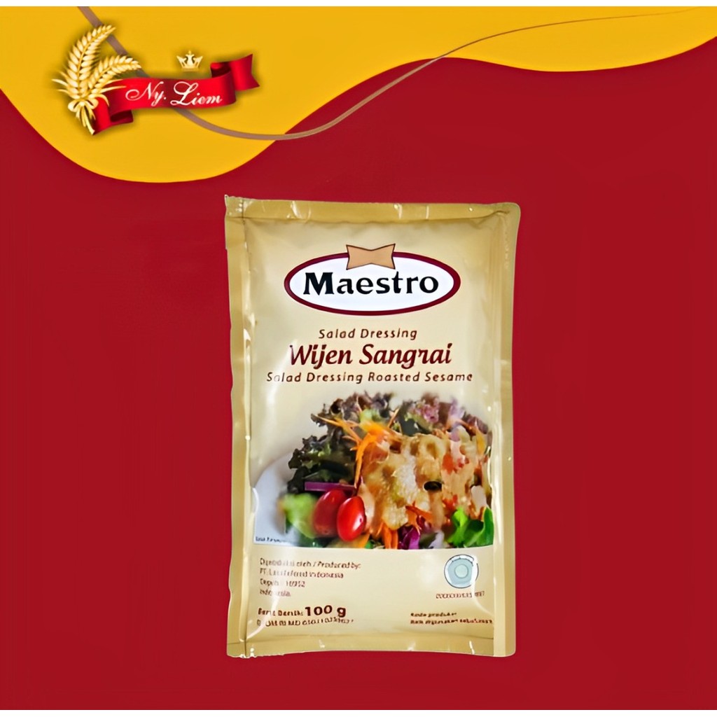 

MAESTRO Salad Dressing Roasted Sesame 100gr