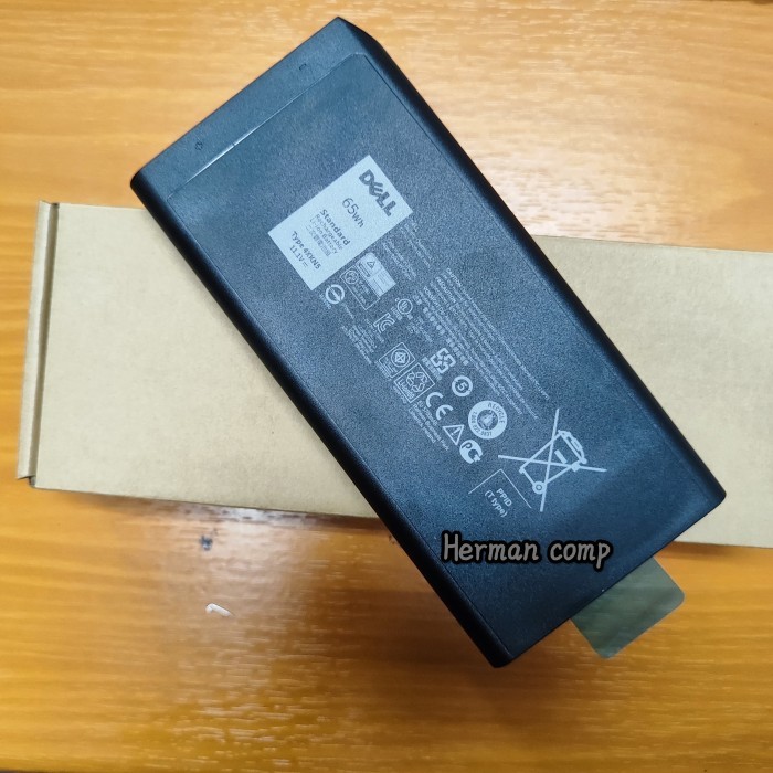 Original Baterai Dell Latitude 14 RUGGED 5404 5414 7404 7414  4XKN5 65WH
