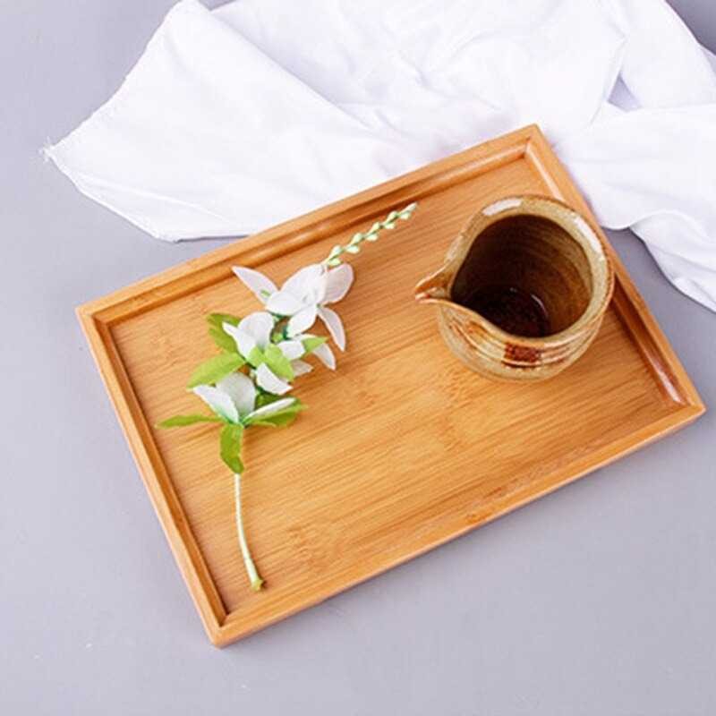 

NLSLASI Tatakan Nampan Gelas Cangkir Teh Chinese Bamboo Tea Tray - NL30 - CNDL