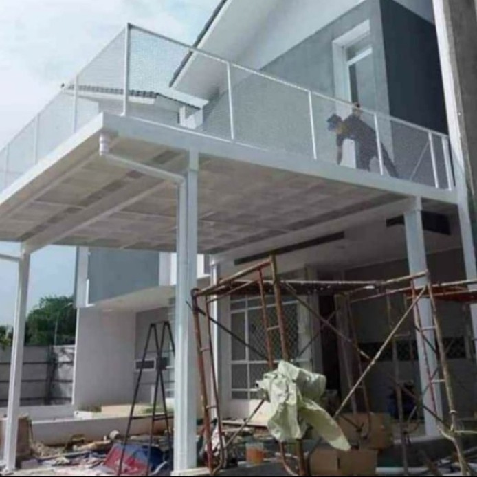 kanopi Mezanin Outdoor Besi WF