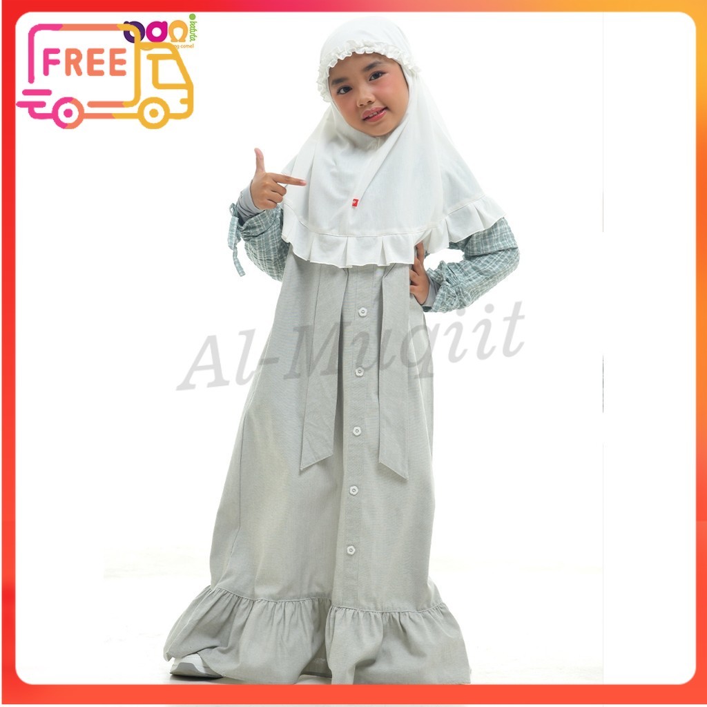 DISKON RABBANI ORI Dress Sporty Phoebe |  Gamis Anak Phoebe | Dress Sporty anak | Dress Anak | Gamis