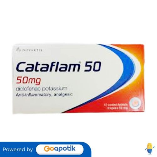 Cataflam 50 Mg Box 50 Tablet