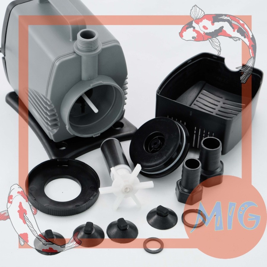 GINGA GA 106 GA106 mesin pompa air aquarium kolam hidroponik