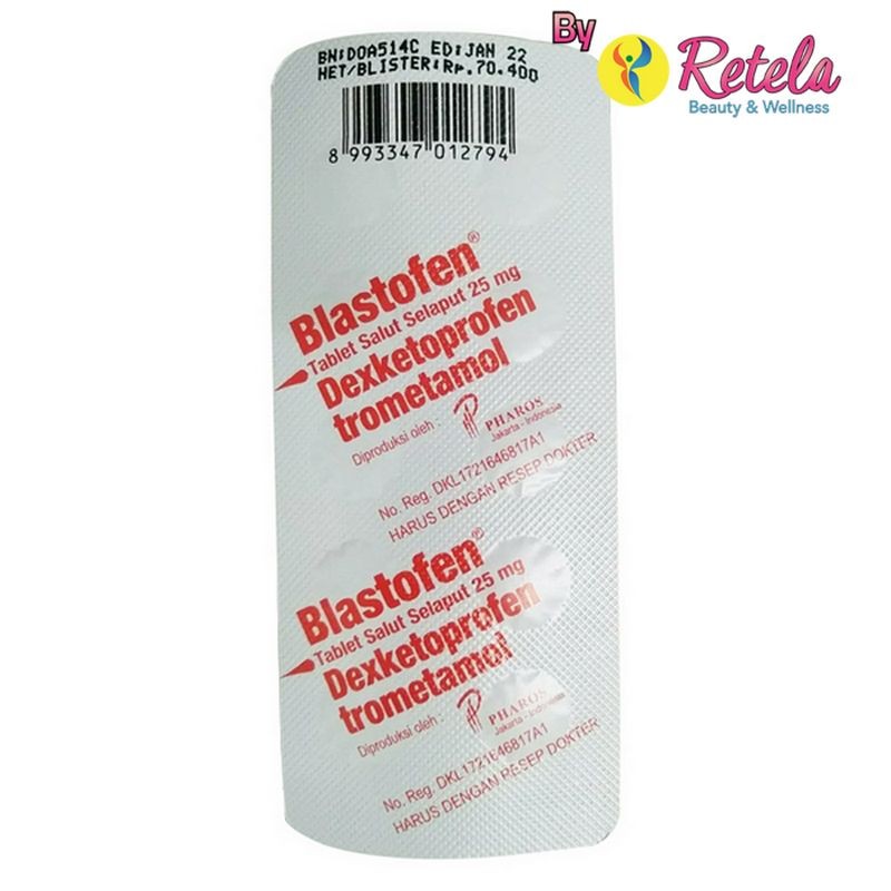 BLASTOFEN 25MG 1 BLISTER 10 TABLET