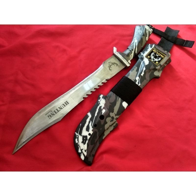 Mcy Pisau bowi Pisau pramuka pisau survival Super Tajam baja per