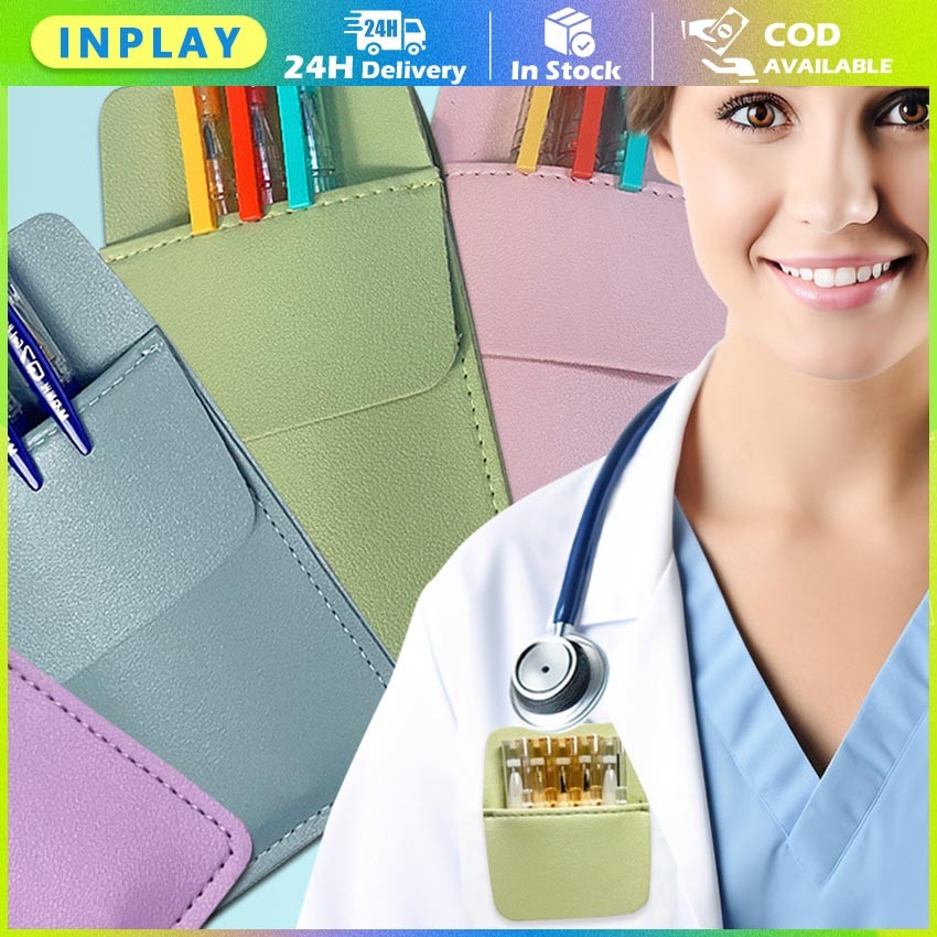 

Nurse Tempat Pensil Kulit Asli / Kantong Pensil Perawat Dari Kulit / Kantong Pena Medis Yang Menebal