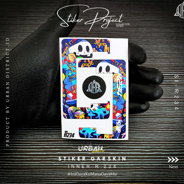 Sticker/ Stiker Garskin Inner R234 Part 5 HC Retro Terbaru by Ultimate Customitation