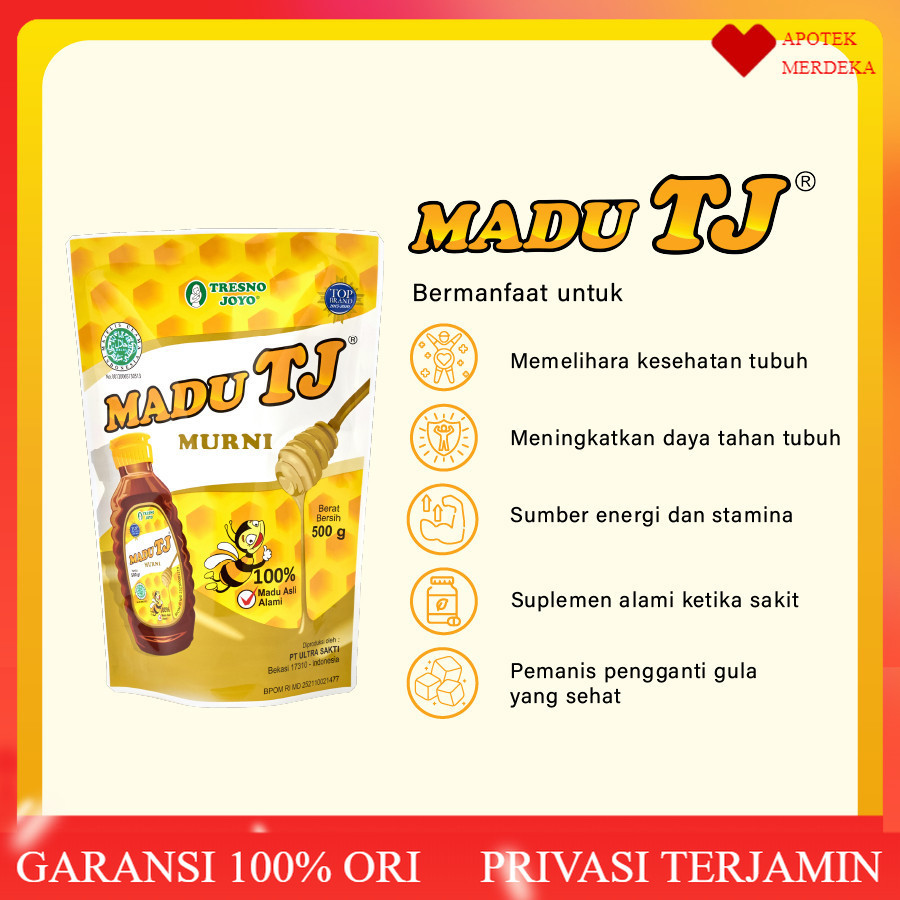 

Madu TJ Murni Pouch 500g