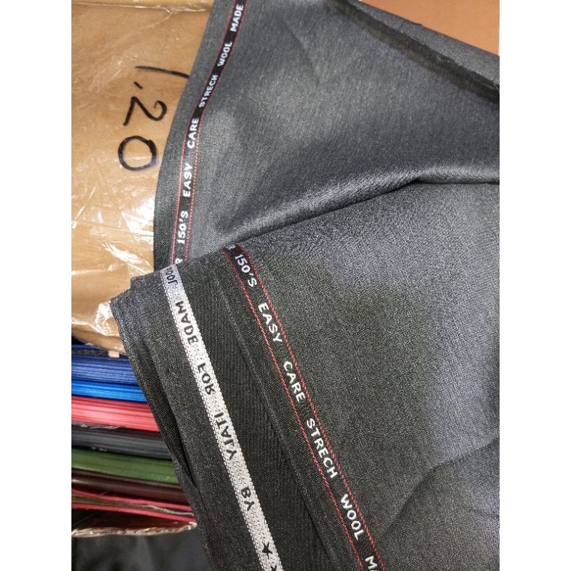 kain wool bahan celana dan jas formal kain wool streech / street wool exclusive Kualitas Terbaik