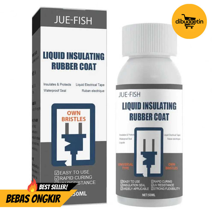 

Liquid Insulating Electrical Tape Pasta Insulasi Kabel 50ml - J50