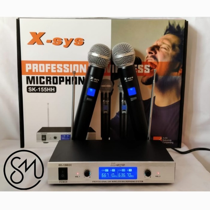Microphone Wireless X-SYS SK-155HH Mic Xsys
