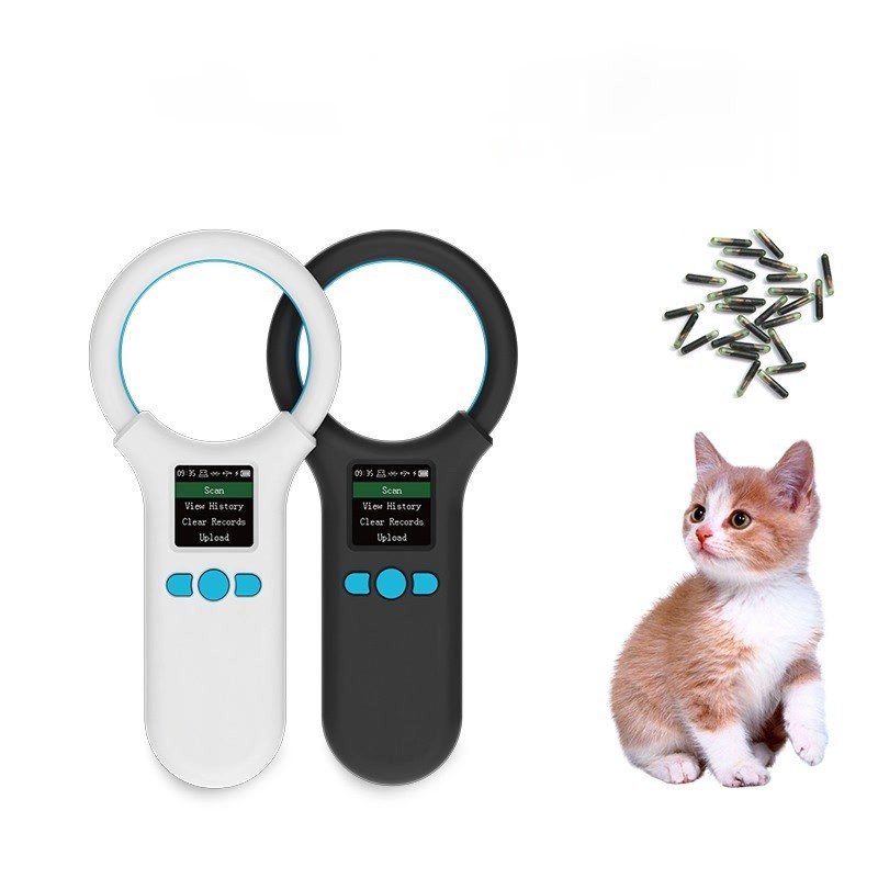 134.2KHz 125kHz Animal RFID Reader Pet Cat Dog Microchip Scanner FDX-B Glass Chip USB/Bluetooth/2.4G