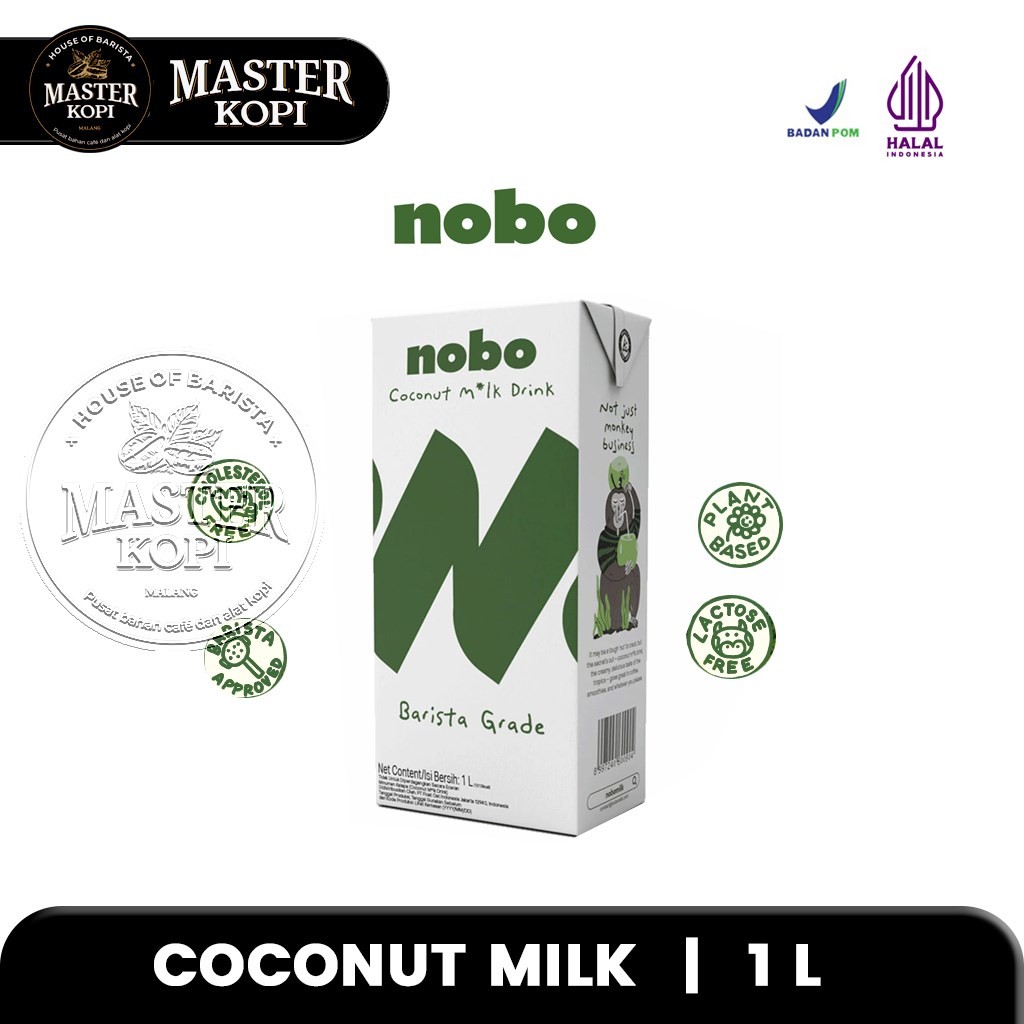 

Susu Coconut Milk 1L NOBO Barista Grade Plant Base Vegan