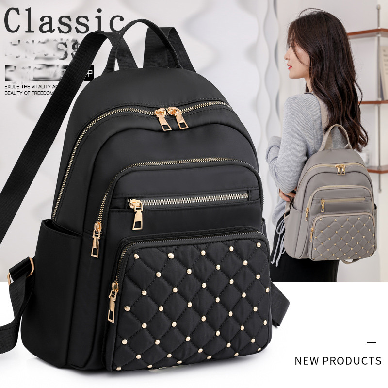 PROMO Ransel wanita  Nilon tas beg belakang perempuan beg sandang Cloth backpack beg galas women bag