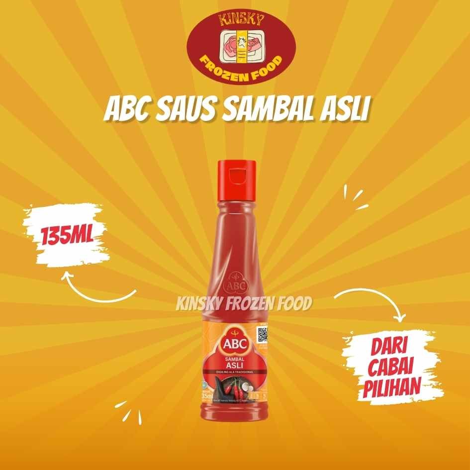 

ABC SAMBAL ASLI 130ML / SAUS ABC SAMBAL ASLI 130 ML