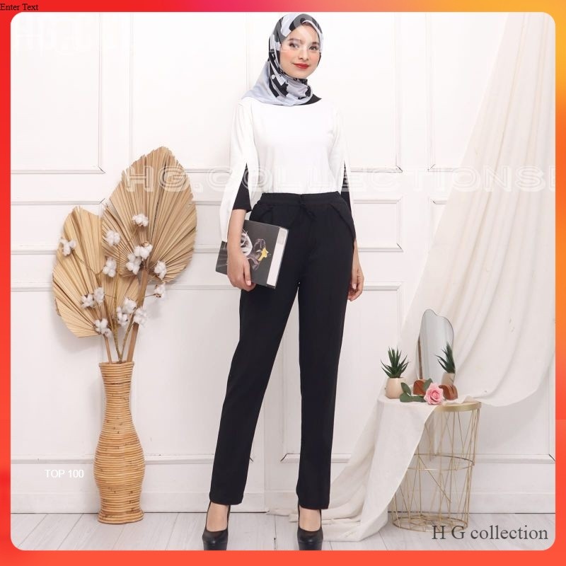 CELANA BAGGY SIMPLE ME TEBAL S0FT JEANS