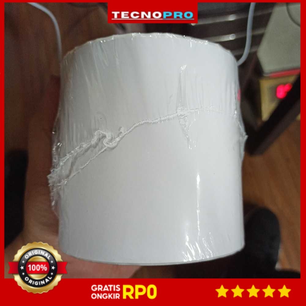 

TECNOPRO - Pakai Internal - Thermal Paper 100x100mm 40mm 105-110mm 500/roll 3mm