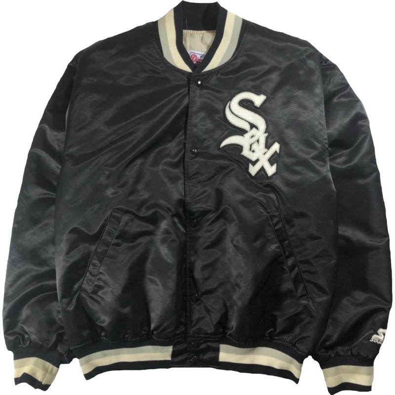 Jaket Varsity MLB Chicago White Sox Vintage (Rare) Second