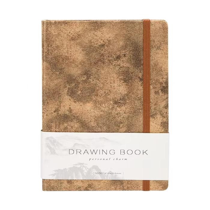

TERLARIS! Sketch Book A5 Hardcover Afternoon Sunshine & Marble 160gsm - Afteternoon