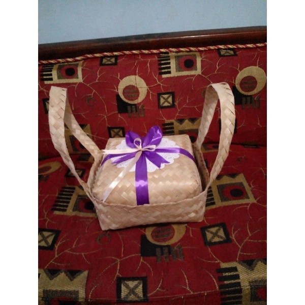 BESEK PITA JINJING UKURAN 18 X 18 20 X 20 25 X 25 NATURAL | BESEK BAMBU PITA  NATURAL |  BESEK BAMBU