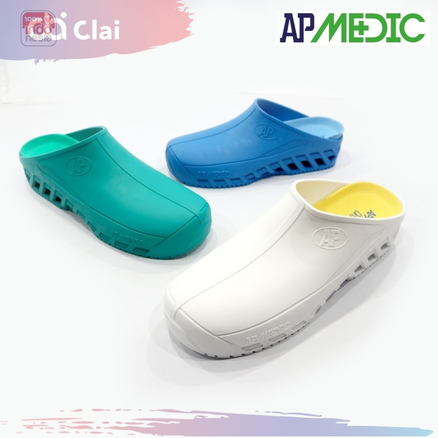 CLAI AP Boots AP MEDIC Sepatu Sandal Medis Karet pvc APD nakes klinik