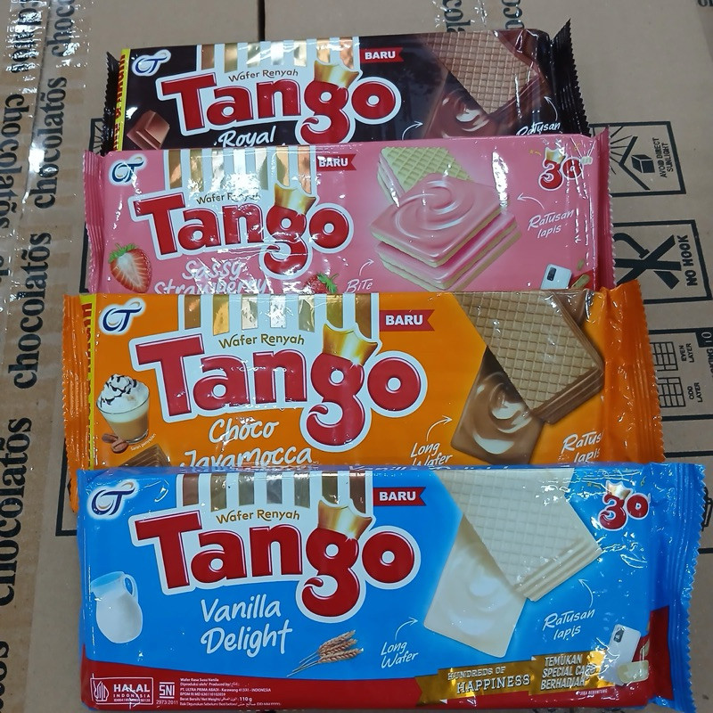

Tango Wafer PACK- Netto 110gr Kemasan 1 dus