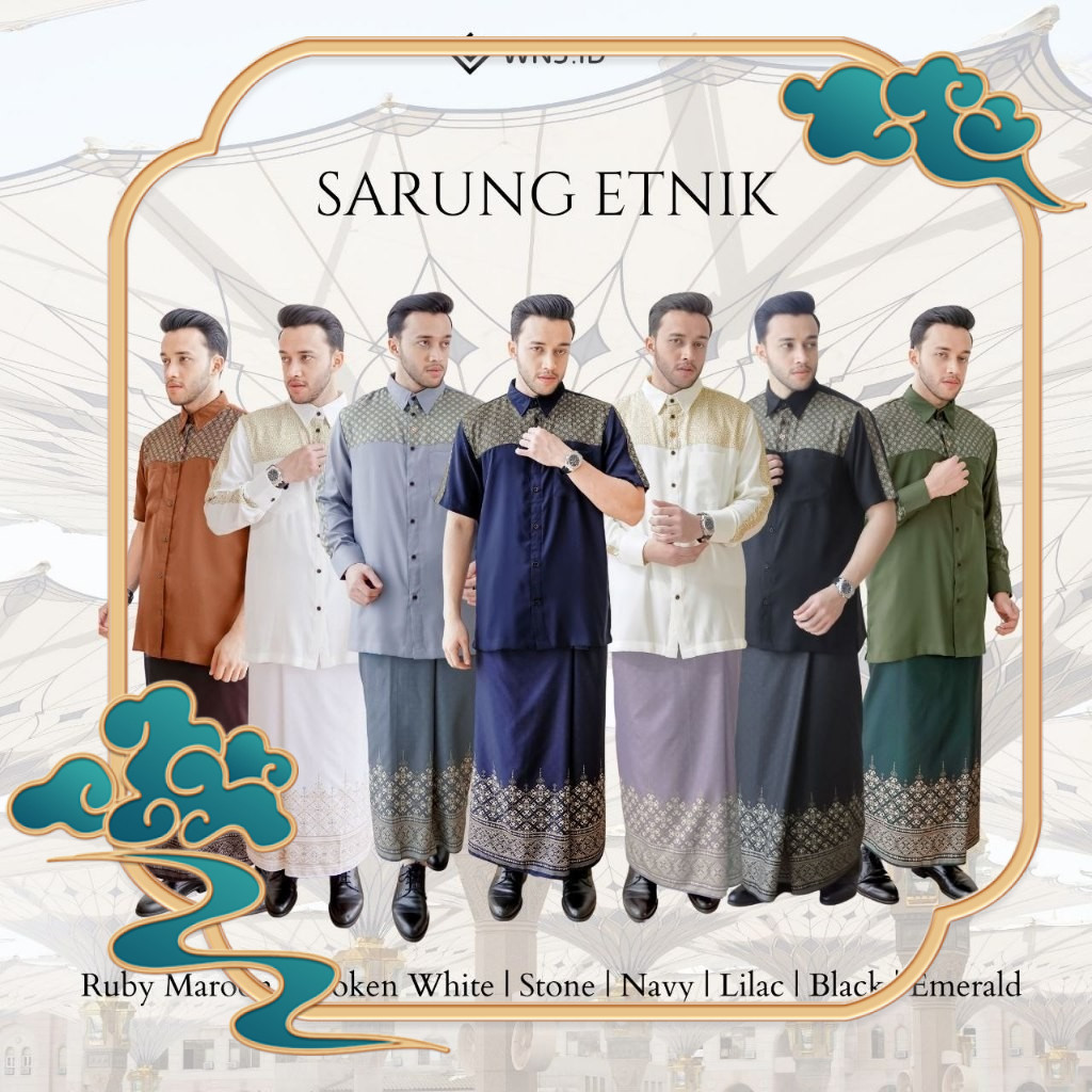 Sarung Premium Etnik Printing by WNJ Luxury by wnj.id