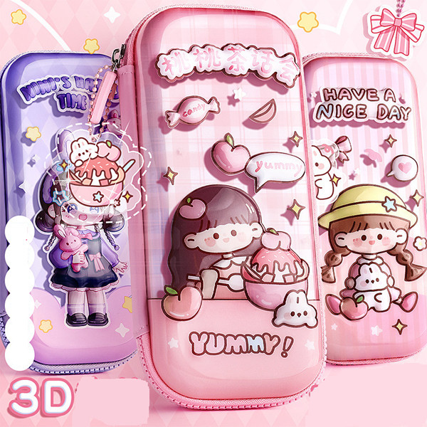 

JAMIN MURAH !!!Kotak pensil 3D gambar lucu cute tempat pensil alat tulis kawai HB1576(BISA LANGSUNG ORDER)