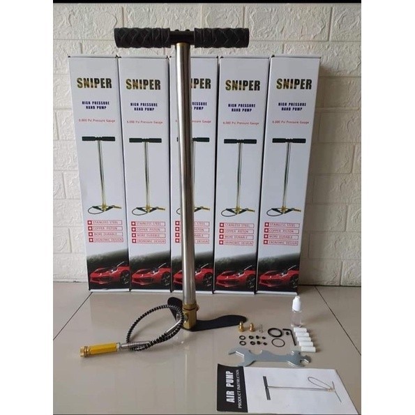 pompa pcp SNIPER 6000psi stainless terbaik dikelasnya