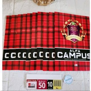 

READY 1 Pack - Buku BESAR ALFA CAMPUS 50Lembar - Ukuran B5 (isi 10 Buku) - ALFA 36-10PC SIAP KIRIM