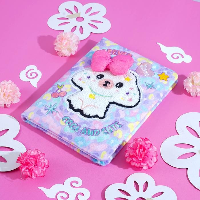 

AHHA Notebook Bulu Diary Set Stiker Buku Tulis Anak Lucu Stationery Set - NOTEBOOK ONLY TS-16