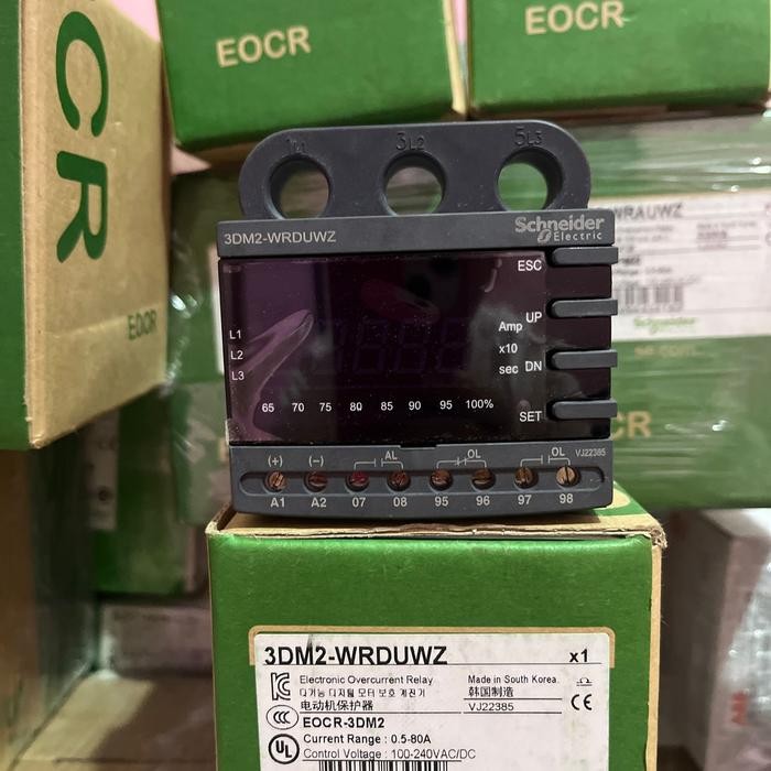 3DM2-WRDWUWZ SCHNEIDER ELECTRONIC OVER CURRENT RELAY EOCR-3DM2  SCHNEIDER
