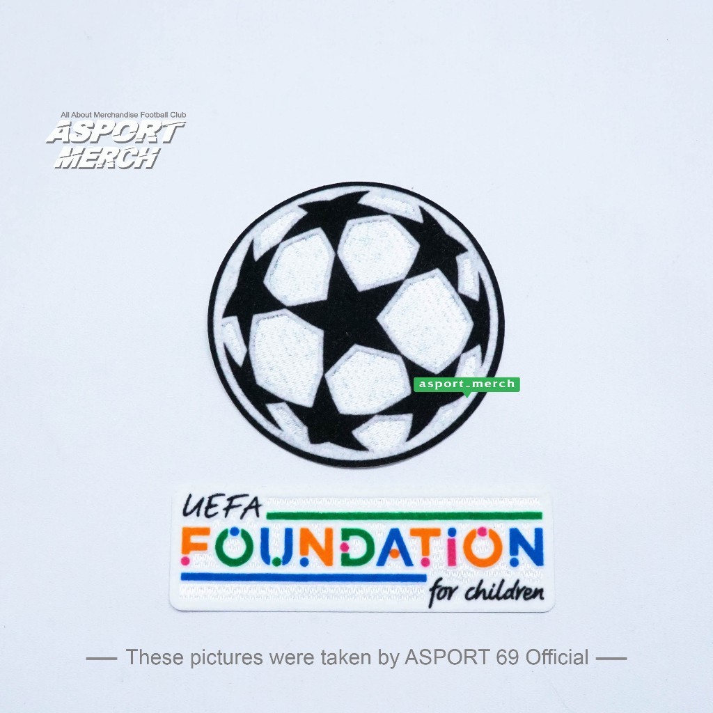ASPORT PATCH  UCL CHAMPIONS LEAGUE  PATCH    2024 2025