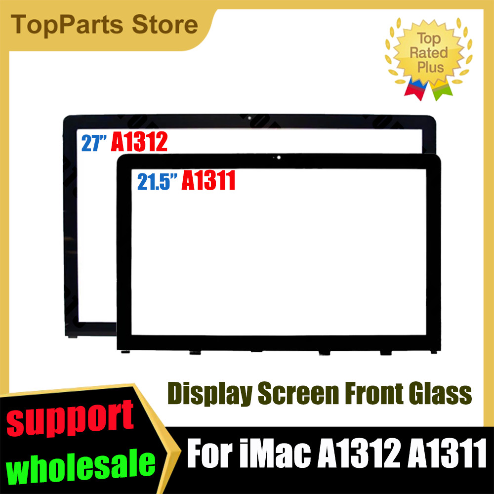 Original A1311 A1312 LCD Glass For Apple iMac 21.5" 27" Front Display Screen Glass 2009 2010 2011 Ye