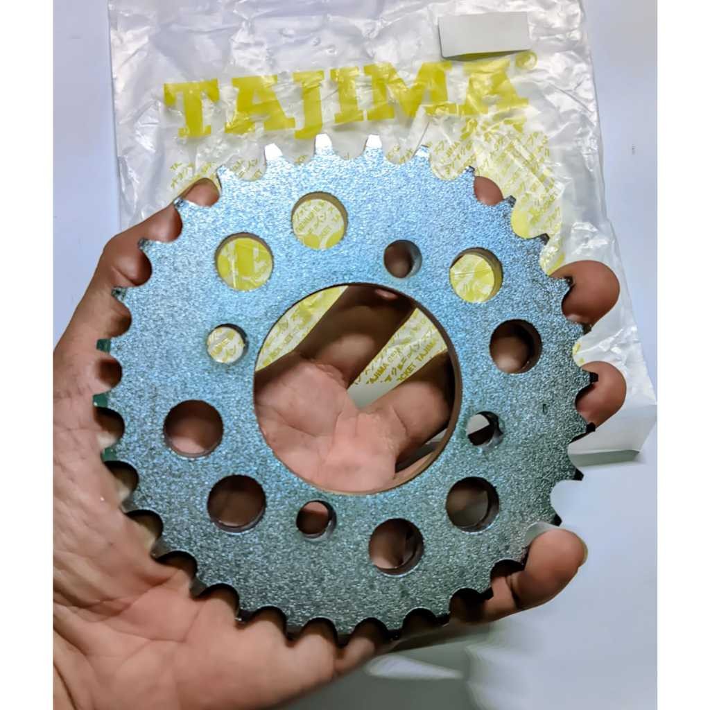 GIR BELAKANG RC 428 MERK TAJIMA GEAR BELAKANG SMASH SHOGUN SATRIA FU LAMA RC SUZUKI GIR BELAKANG SHO