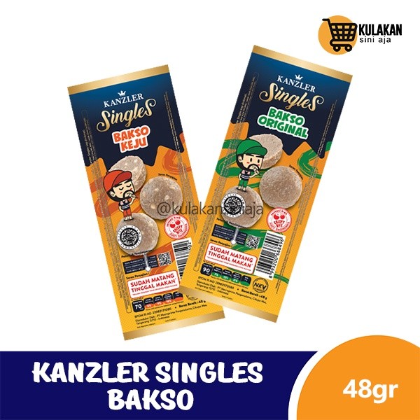 

Kanzler Singles Bakso Keju 48 Gram- ARDABA FROZEN